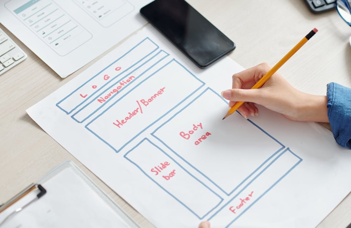 website footer design