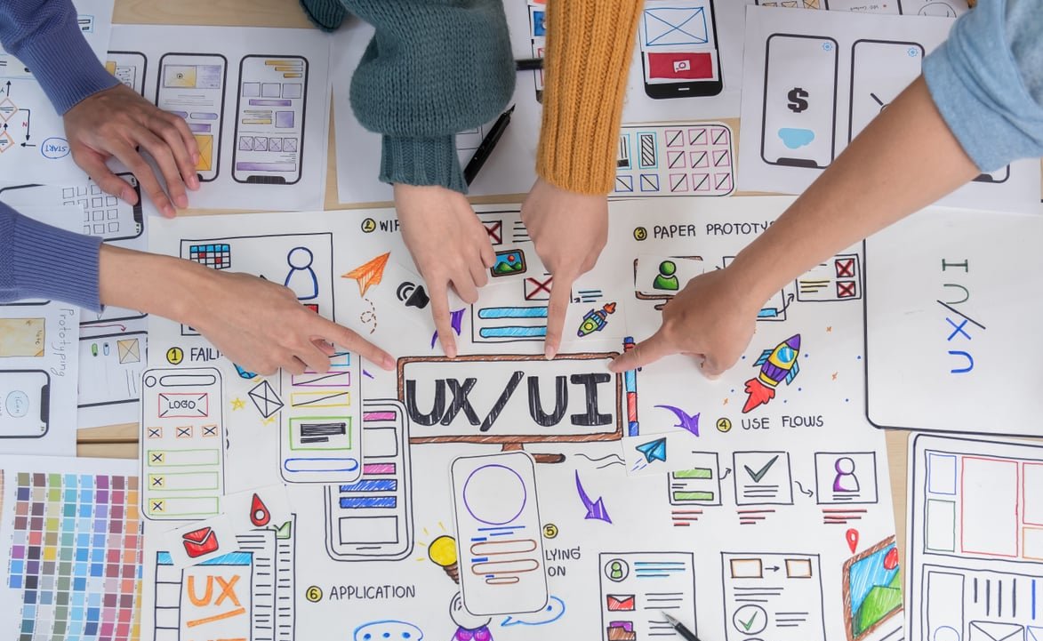 ui ux design wireframe