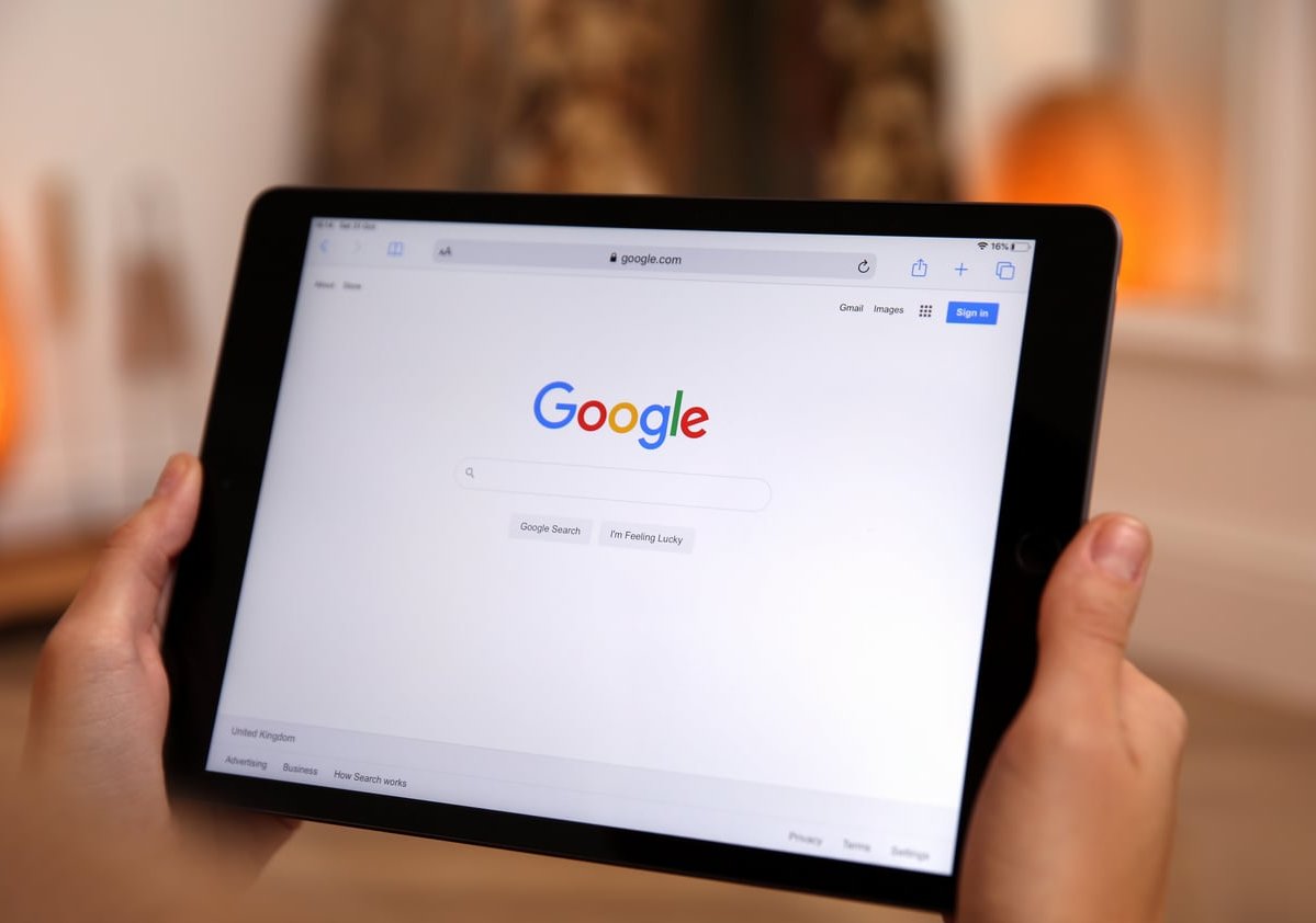 google search results laptop
