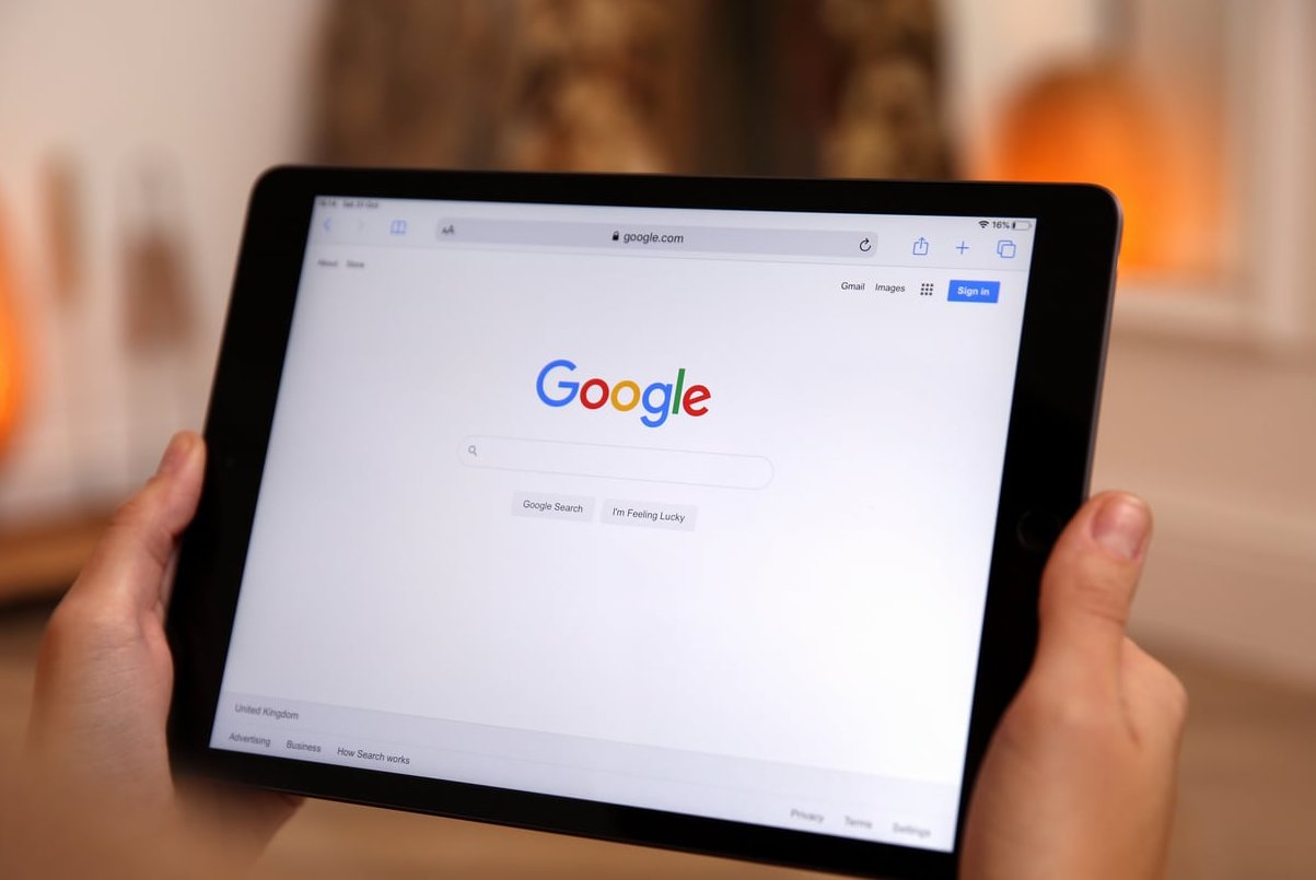 google search results laptop