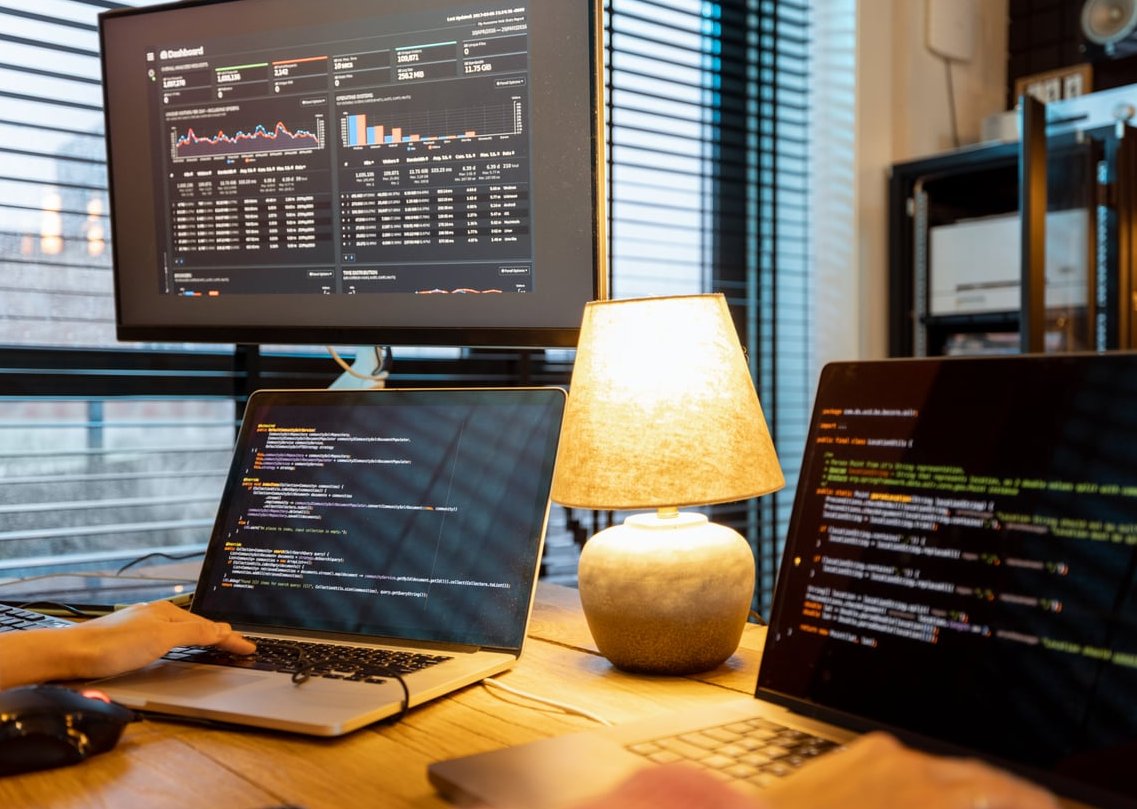 wordpress code laptop